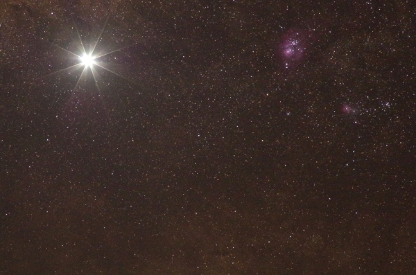 Venus Trifid and Lagoon nebulae